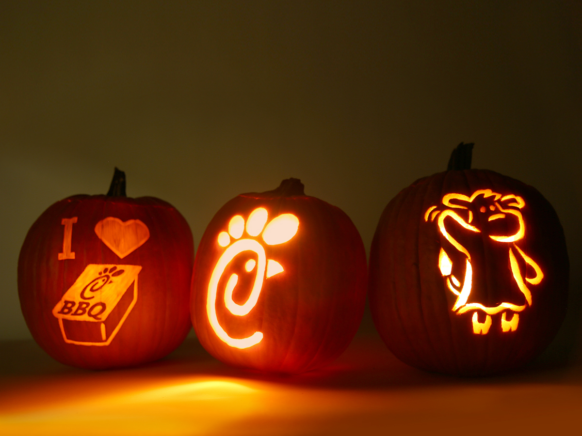 Printable Chick fil A Pumpkin Carving Stencils Chick fil A Printable Chick fil A Pumpkin Carving Stencils Chick fil A